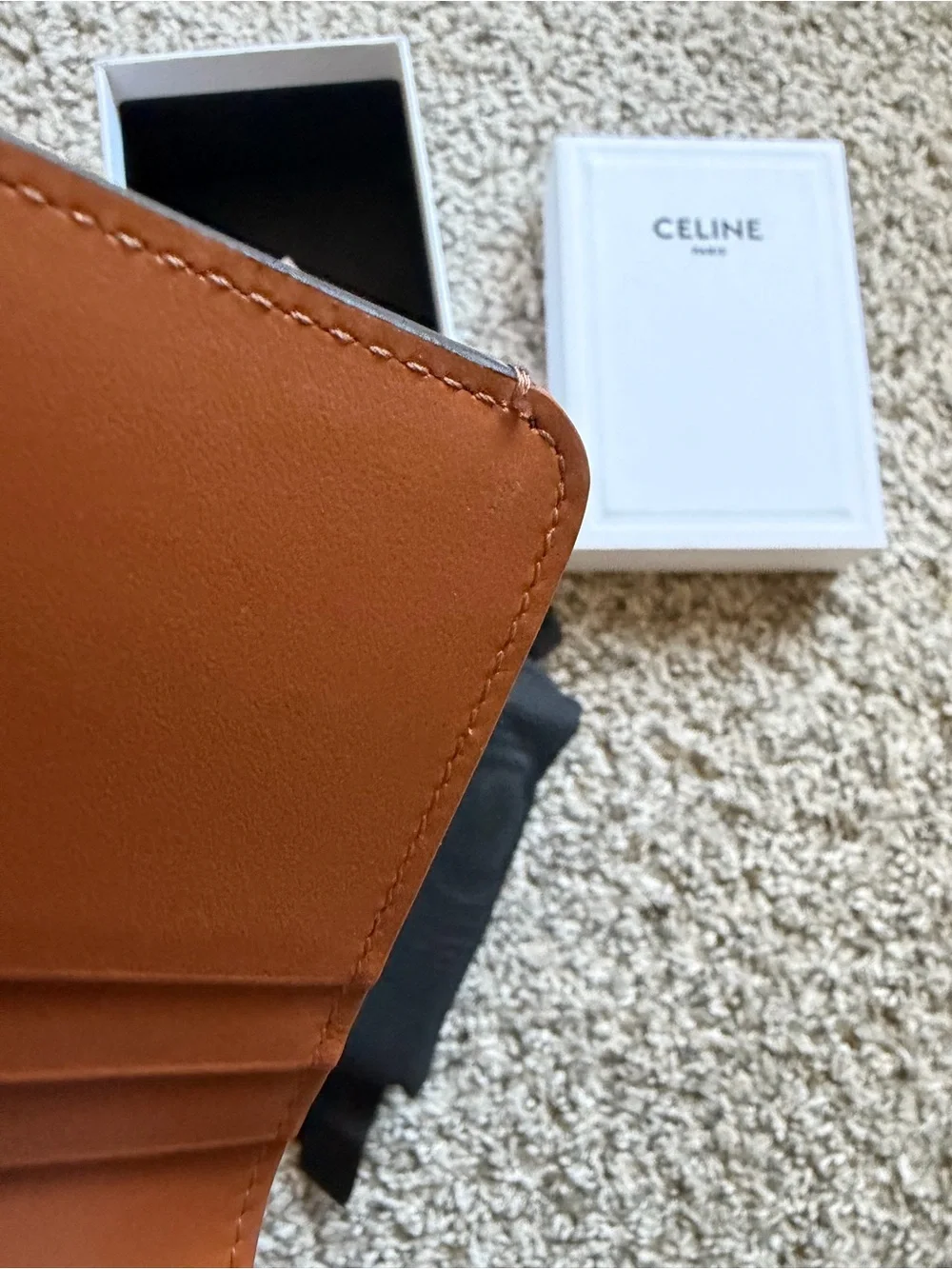 CELINE SMALL FLAP WALLET TRIOMPHE IN TRIOMPHE CANVAS